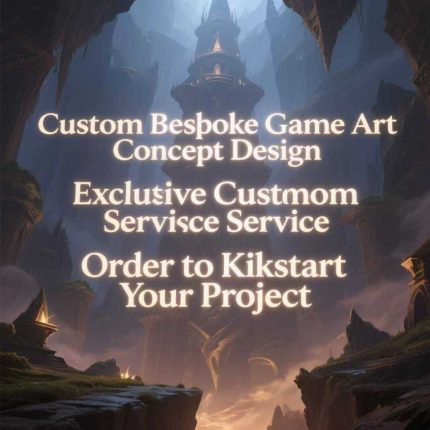 Game Art Concept Design, Exclusive Customized Service – Project Starts Immediately Upon Order