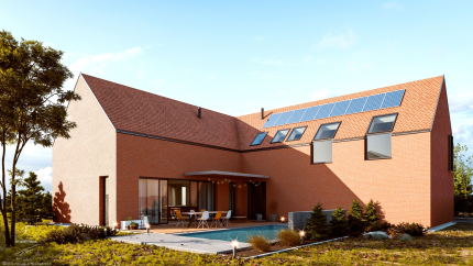 Countryside House in Kliny