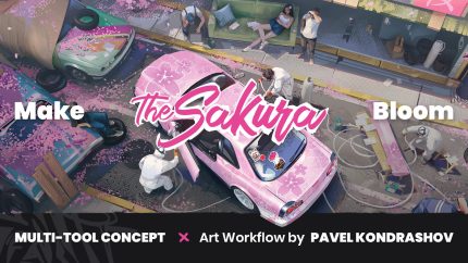 Multi-Tool Concept Art Workflow by Pavel Kondrashov
